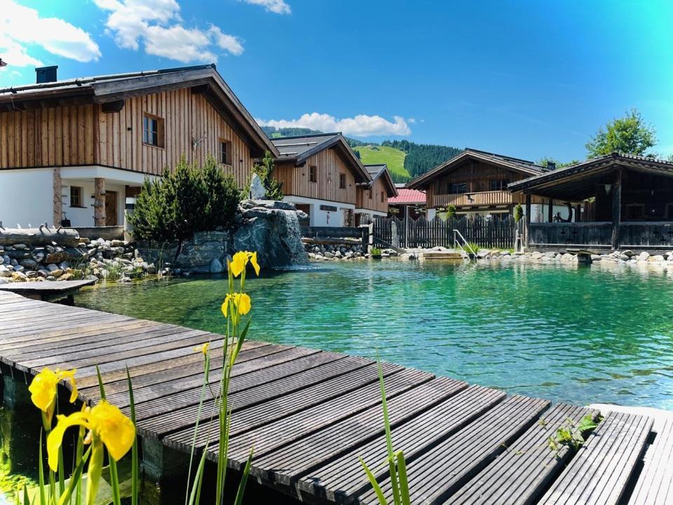 Sieglhub Chalets - Appartements - Hotel Флахау Екстер'єр фото