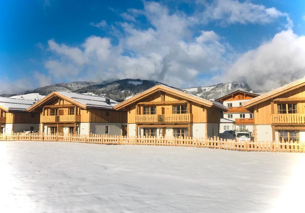 Sieglhub Chalets - Appartements - Hotel Флахау Екстер'єр фото